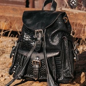 Freebird Black Snake Brett Backpack